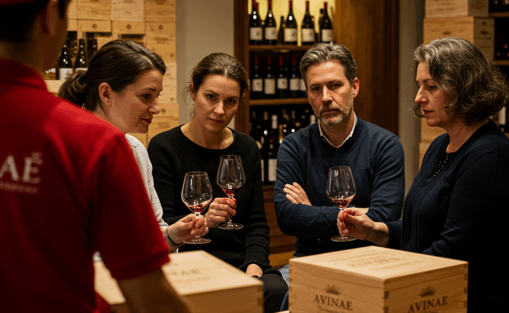 luxury wines intended
