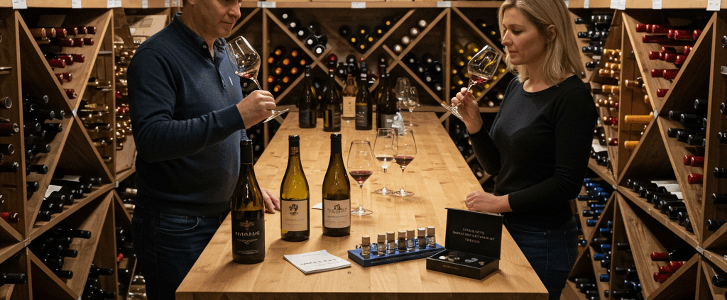 aromas in the wine? blanc de noir